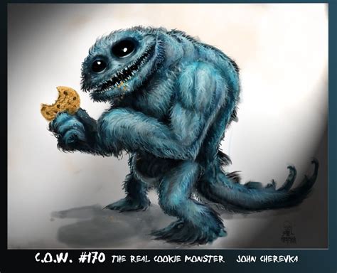 creepy cookie monster